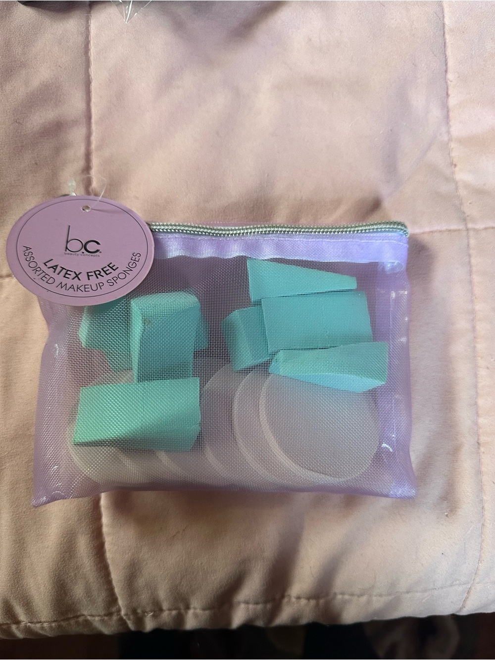 bc Latex-Free Assorted Makeup Sponges - Mint